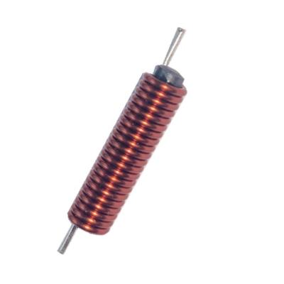 China Custom Ferrite Choke Winding 7.1uh Choke Inductors Coil Magnetic Bar Radial Rod Magnetic Bar Unshielded Choke Coil Inductor for sale