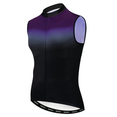 China Antibacterial Custom Mens Cycling Cycling Vest Sleeveless Cycling Vest MTB Jacket Reflective Running Clothing Windproof Bicycle for sale