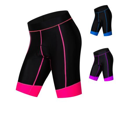 China Wholesale Antibacterial Cycle Pants Women's 3D Padded Mountain Bike Shorts Cycling Tights Road Cycling Underwear for sale