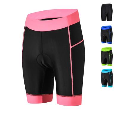 China Breathable Cycling Shorts Women Cycling Underwear High-Elasticity Tight Breathable 3D Padded Bike Shorts Cycle Pants for sale