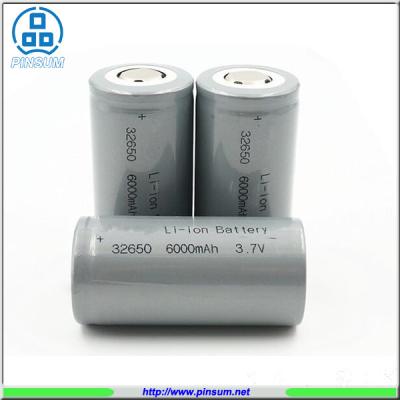 China 3.7v 6000mah 32650 batteries lithium battery rechargeable li-ion for sale