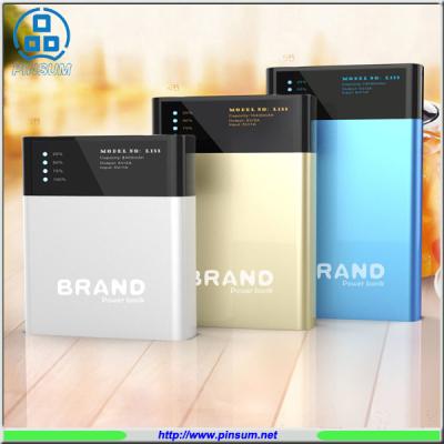 China Lithium battery power bank with 6000mah to 24000mah different capaicty with different size for sale