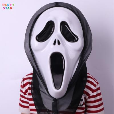 China Wholesale Eco-Friendly Halloween Mask Adult Children Scream Mask Ghost Face Cosplay Party Masks for sale