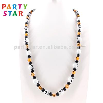 China Halloween Daily Hot Sale Pumpkin Main Factory Party Necklace Bracelet Set Party Fashion Decoration Props for sale