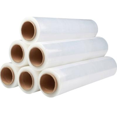 China Jumbo Roll Stretch Film Machine Stretch Wrap Film Pallet Moisture Proof Film for sale