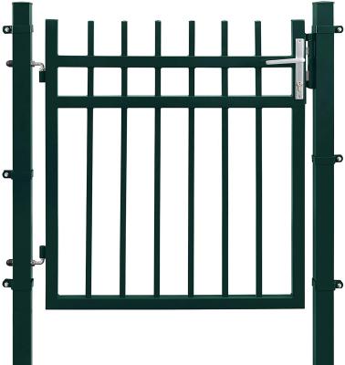 China Modern hot sale garden gate made of galvanized iron fence gate yard gate for sale for sale