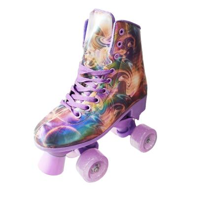 China PVC 82A China Customized Price Inline Rollerboot Shoes Adults Online Skates Party Decorations for sale