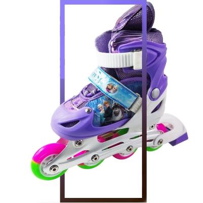 China Hot Hard Slalom Fitness Freestyle PU Boot Amazon Speed ​​Integrated Roller Skate 5 13 Years Girls Boys for sale