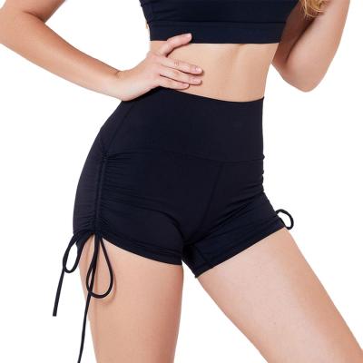 China 2021 Straps High Waisted Breathable Design Shorts Yoga For Fitness Hot Sale Workout Yoga Shorts for sale