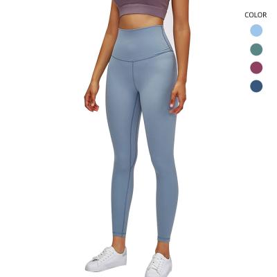 China High Waist Breathable Fitness Yoga Pants For Women Slimming Exercise Yoga Nine Points Pants for sale