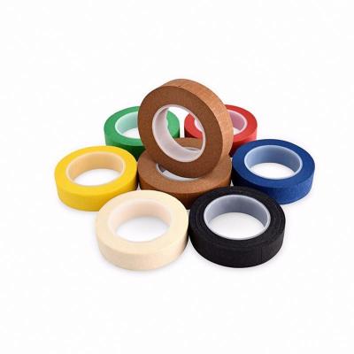 China Heat Resistant General Use Colored Waterproof Paint Single Sided Rubber Masking Tape for sale