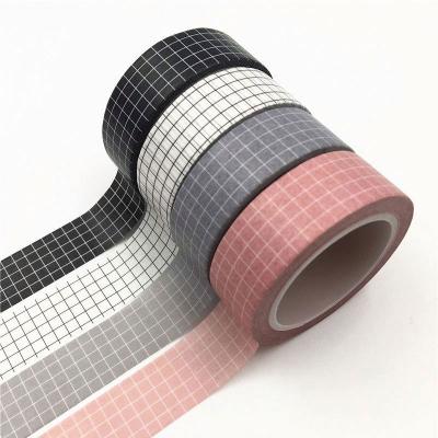 China Official Adhesive Heat Resistant Cartoon Washi Masking Tapes For Scrapbooking High Quality Decoration for sale