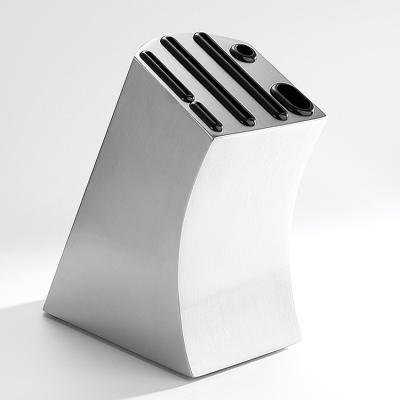 China New Hot Selling Stocked Stainless Steel Knife Holder Kitchen Storage Rack Utensil Rack for sale