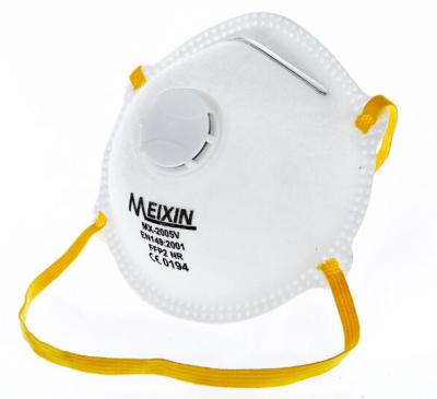 China Industrial FFP2 Dust Mask With Easy Breathing Valve CE Certificated for sale