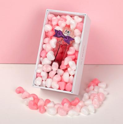 China 5L Heart-shape Gift Box Filler Packaging Material Jewelery Chocolate Birthday Gifts Foam Filled Filling Gift Boxes for sale