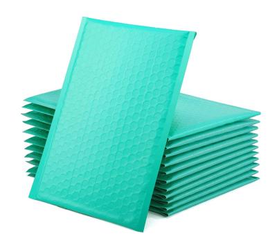 China Strong Adhesive Bubble Mailing Teal Shipping Bags Packaging Shipping Envelopes Waterproof Self Seal Adhesive Padded Poly Envelopes for sale