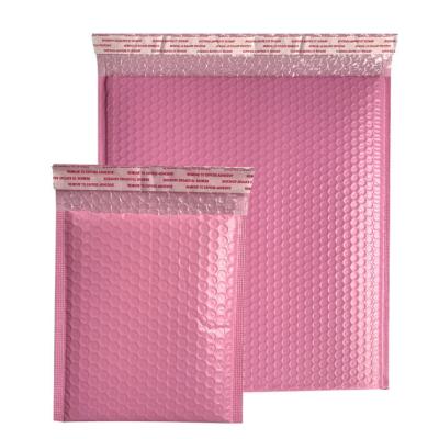 China Custom Shock Resistance Bubble Mailer With Logo 4x8 6x10 10x13 Inches Bubble Shape Custom Mailer Bag Wholesale Bubble Mailer Pink Padded for sale