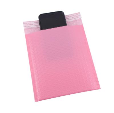 China Strong Adhesive 6X8 Large Cloth Mailing Bags For Clothing Personalized Pink Marble Bubble Mailers for sale