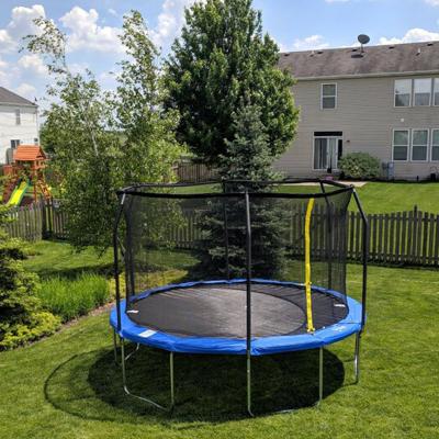 China Eco-friendly brand 6-16FT outdoor trampolines 400 lbs capacity trampoline weight for kids adults, bounce trampoline for sale