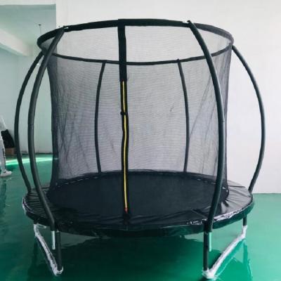 China Eco-friendly 12ft 14ft 15ft Outdoor 16ft Tall Trampolines With Safety Net, Trampoline Manufacturer For Kids for sale