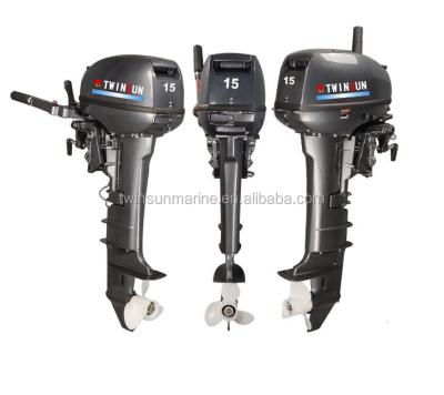 China Rib Boat Outboard Engines 15hp 2 Stroke Engines Marine Boat Outboard Engines 15 Hp for sale