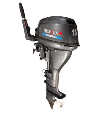 China Marine Boat Twinsun Gasoline Four Stroke Outboard Engine 15hp 4 Stroke Marine Engine for sale