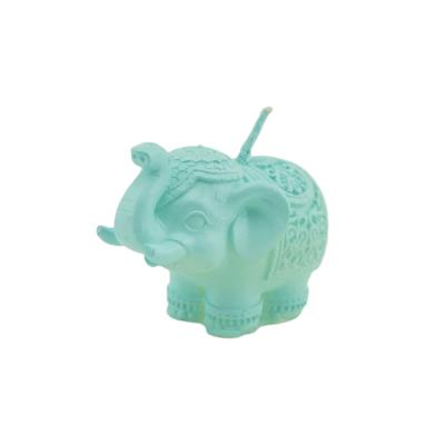 China Birthdays Wholesale Create Your Own Extinct Paraffin Wax Elephant Deco Cut Out Candles Candles for sale