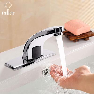 China Electric Intelligent Automatic Sensor Faucets Bathroom Faucet Smart Hand Wash Smart Water Faucet for sale