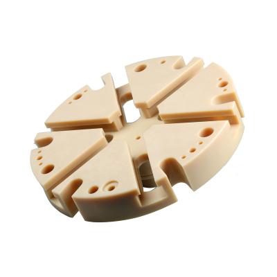 China Factory Custom Fast Maker CNC Aluminum Peek Milling And Drilling Service Plastic CNC Machining Part for sale