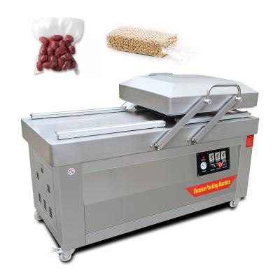 China Food Double Chamber Vacuum Packing Machine For Dried Seafood /salted Meat/Fish/Pork/Rice for sale