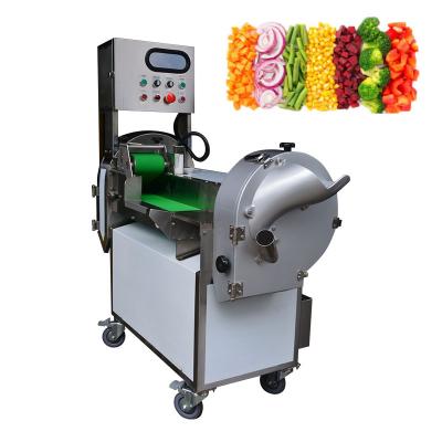 China Industrial Multi-Function Food Processing Line Snack Factory Potato Chopper Fruits And Vegetables Slicing And Slicing Shredder for sale