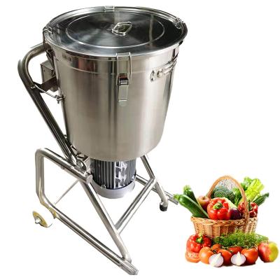 China Commercial Snack Factory Trolley Shredder Mixer Crusher Dumpling Stuffing Meat Chilli Shredder Garlic Machine for sale