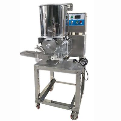 China Automatic Hamburger Patty Making Machine Patty Meat Cutlets Forming Machine Burger Hotels for sale