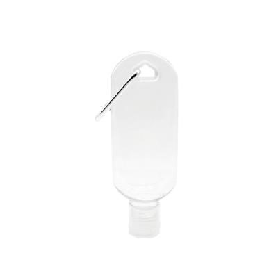 China Hand soap in the stork! Plastic PETG Bottle Hand Sanitizer Gel Bottle 60ml Chain Head Portable Bottle With Stand for sale