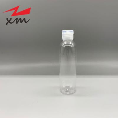 China Personal Care Round 8oz Hand Sanitizer Bottle Plastic Spray Bottle PET Lotion Bottle 250ml Spill Top Bottle for sale