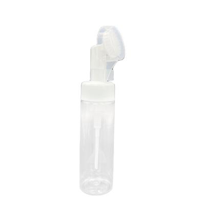 China Hot Selling E-Juice Emulsion 200ml Foam Pump Bottle With Facial Wash Silicone Brush zu verkaufen