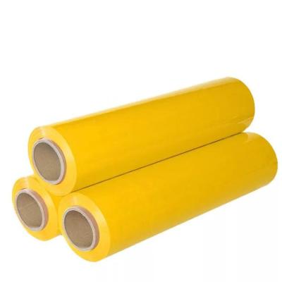 China Factory Price Colorful PE Stretch Film Hand Wrap Moisture Proof Stretch Film For Carton Packing for sale