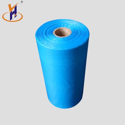 China Hot Sale HDPE Blue Soft Waterproof Film Roll Moisture Proof Printed Plastic Packaging for sale