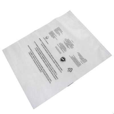 China Manufacturer Moisture Proof PE Bags With Suffocation Warning Plastic Bags for sale