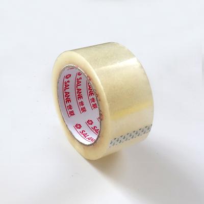 China Waterproof Strong Adhesive Wrapping Tape Super Clear And High Tensil Strength BOPP Tape With Free Samples for sale