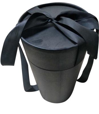 China Eco - Friendly Products 2021 Black Bow Gift Top Selling Round Tube for sale