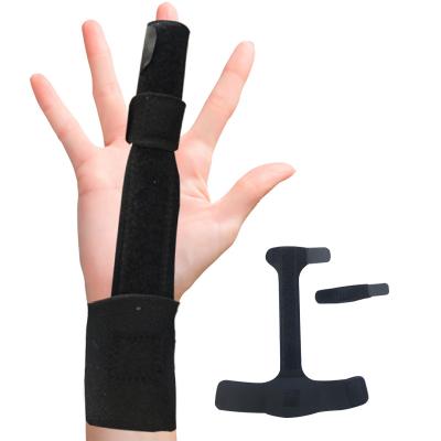 China Adjustable Orthopedic Aluminum Extension Arthritis Mallet Provide Miter Repertoire Middle Broken Finger Splint Support Brace for sale