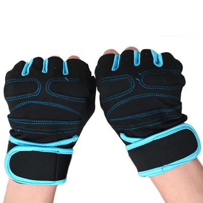 China Comfortable Workout Non-slip Finger Training Hand Gloves Half Climbing Running Gym Sport for sale