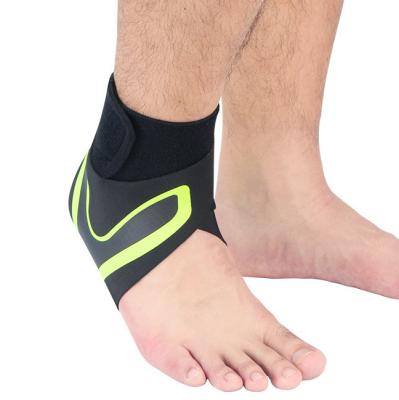 China 2021 Hot Sale Breathable Comfortable High Compression Adjustable Unisex Ankle Brace Sports Ankle Protector Tobillera for sale