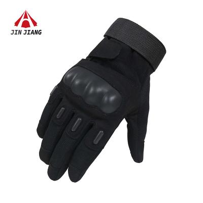 China Iumbering Durable Customizable Heavy Industry Climbing Camping Various Sizes Hard Knuckle Full Finger Working Mitt for sale