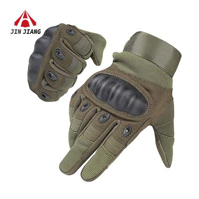 China Durable Customizable Motorcycle Cycling Climbing Hiking Hunting Outdoor Sports Full Finger Touch Screen Knuckle Hard Mitt for sale