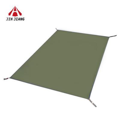 China Hot Selling Moisture-Proof and Wear-Resistant Outdoor Picnic Enhancing Camping Tent Waterproof Quadrilateral Footprint Army Green for sale