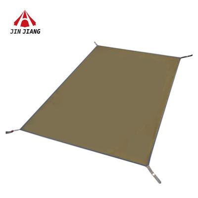 China JINJIANG Moisture-Proof and Wear-Resistant Customized Outdoor Picnic Hiking Multifunctional Durable Khaki Tarpaulin Ground Mat for sale