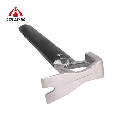 China Lightweight Customized Tent Props Pull Tent Nails High Strength Outdoor Black Gold Aluminum Alloy Silver Hammer for sale