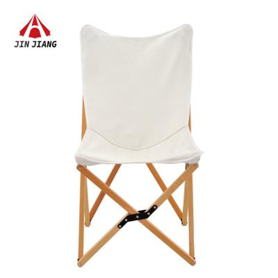 China JINJIANG Butterfly Modern Lightweight Portable Picnic Backpack Comfort Non-slip Camping Chair With Custom Logo for sale